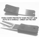 Stainless Steel Pitch Mark Repair Tool With Universal Fork Cover